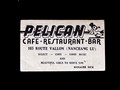 Pelican Bar card, Shanghai, advertising beautiful girls of service