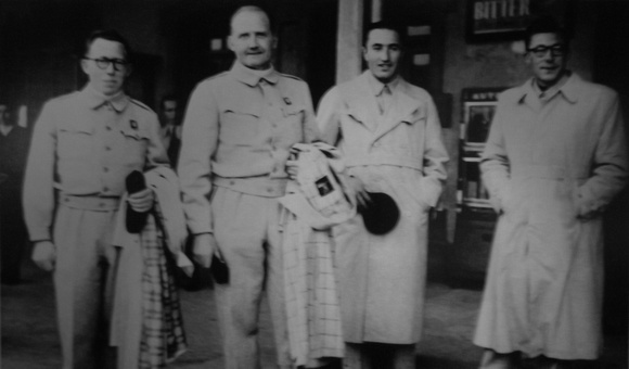 Some of the missionaries before their departure, in the early 1930s