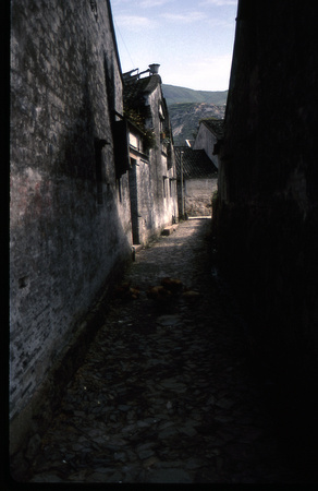 Alley way in the village