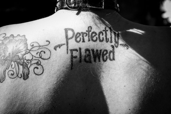 Inscribed II "Perfectly flawed"