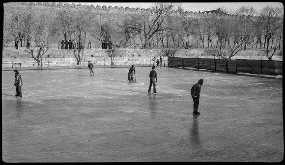 Skating scene - Central Park