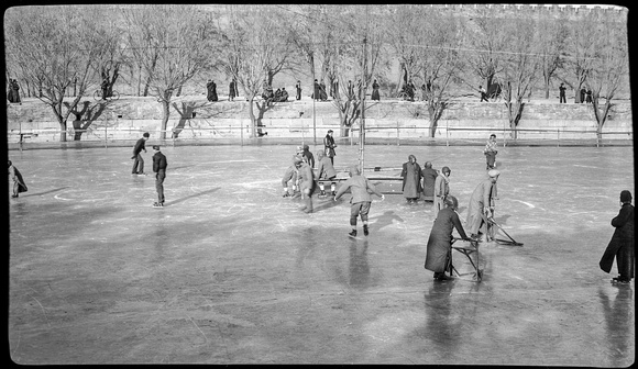 Skating scene - Central Park