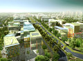 3D rendering of the completed eco-city II