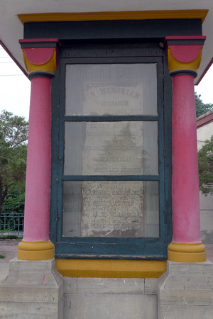 Zhengding (restored historic stele, in Latin and French II)