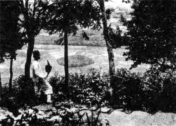 Hangzhou Yuhuangshan 玉皇山 bagua tu 八卦图 landscaping (near Hangzhou, 1920s)