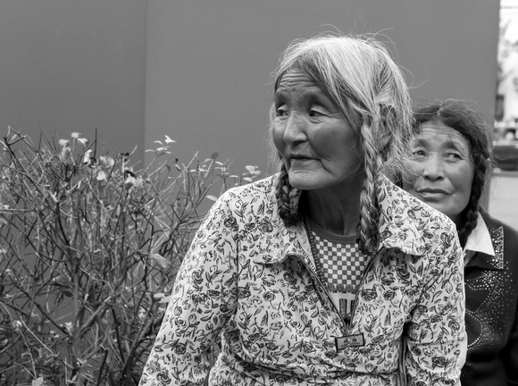 Tibetan ladies, senior