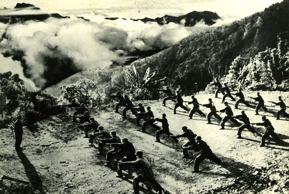 Exercise in the mountains of Jiangnan (no official caption available)