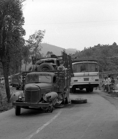 Typical occurance on the roads in those days