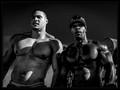 Venice Beach, muscle men, California
