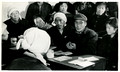 Lower and middle peasants being instructed in administration (Wei county, Hebei province)