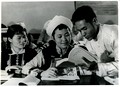 Students of the Wa minority 佤族 at the Minority Studies College in Kunming, Yunnan