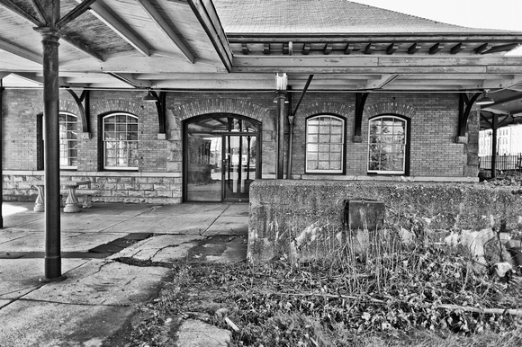 East side of Lackawanna Station - it is no longer in use, and only partially occupied