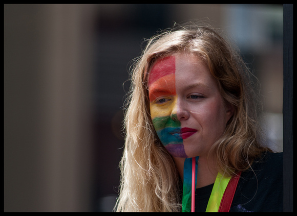Wearing the Parade's color scheme III
