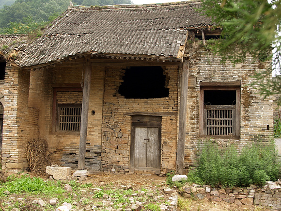 Dilapidated halls and side buildings II