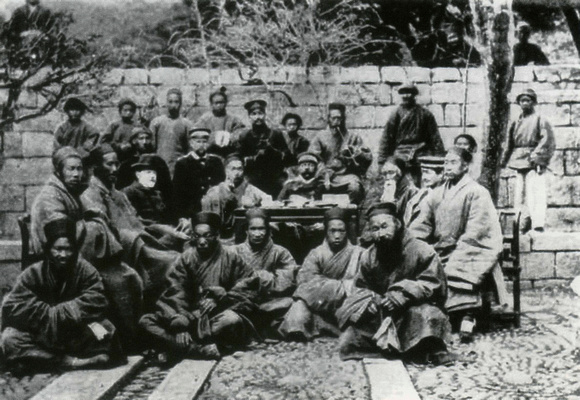 German military and Laoshan daoshi (around 1908)