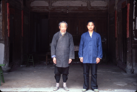 Attendant Daoist monk plus apprentice